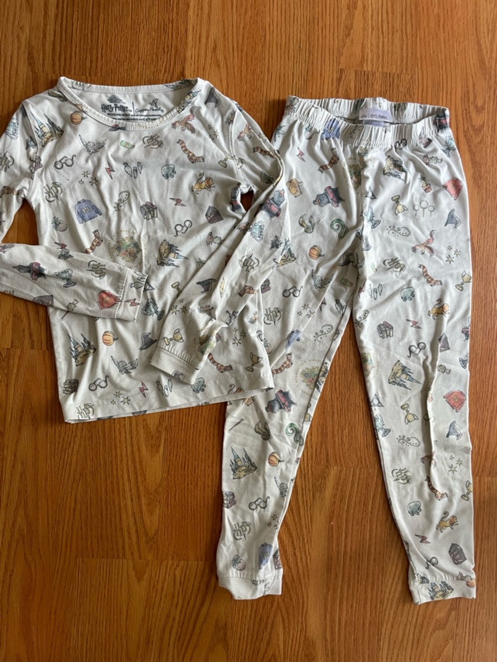 Copper Pearl Harry Potter Kids Long Sleeve Pajama Set